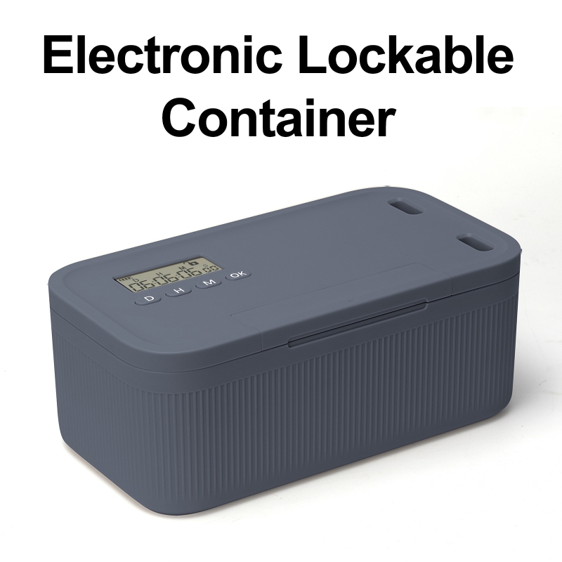 Medicine Cabinet Lock - Timer Lock Boxes Electronic Lockable Container