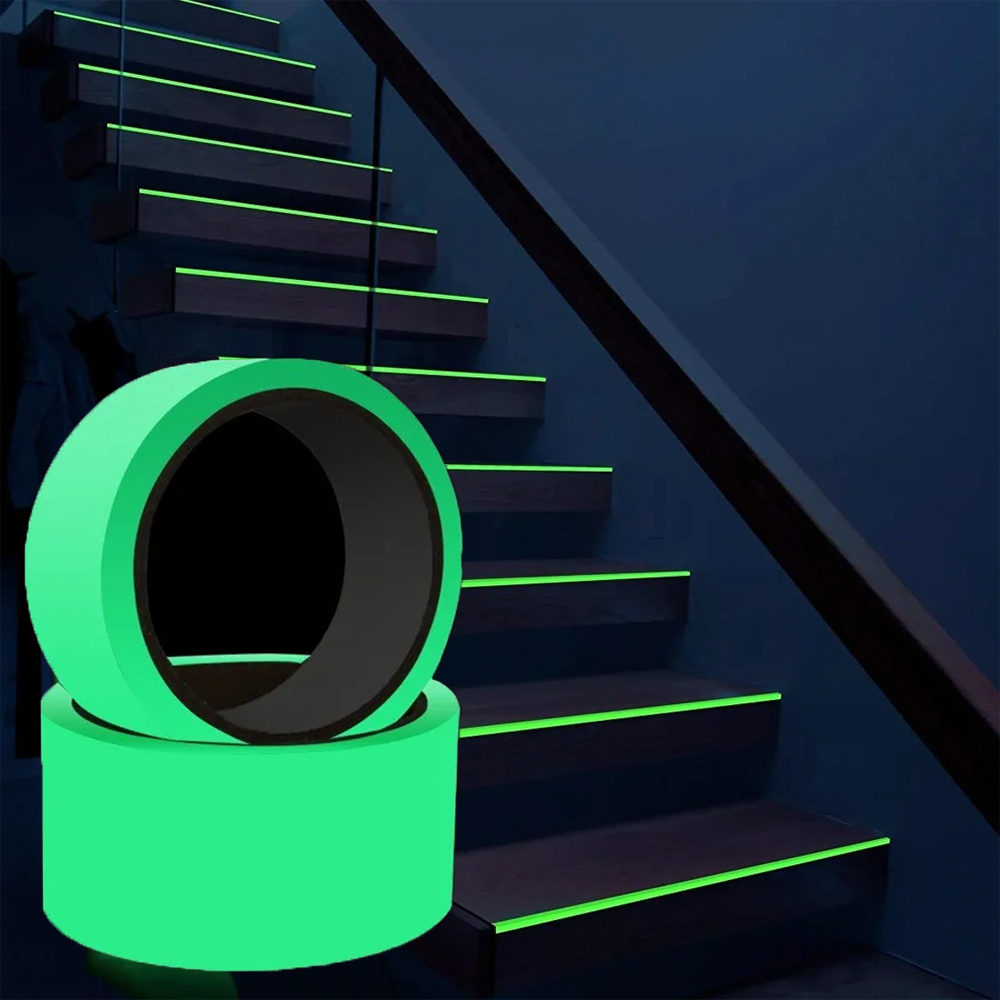 Emergency Exit Sign - Glow In The Dark Tape Luminescent