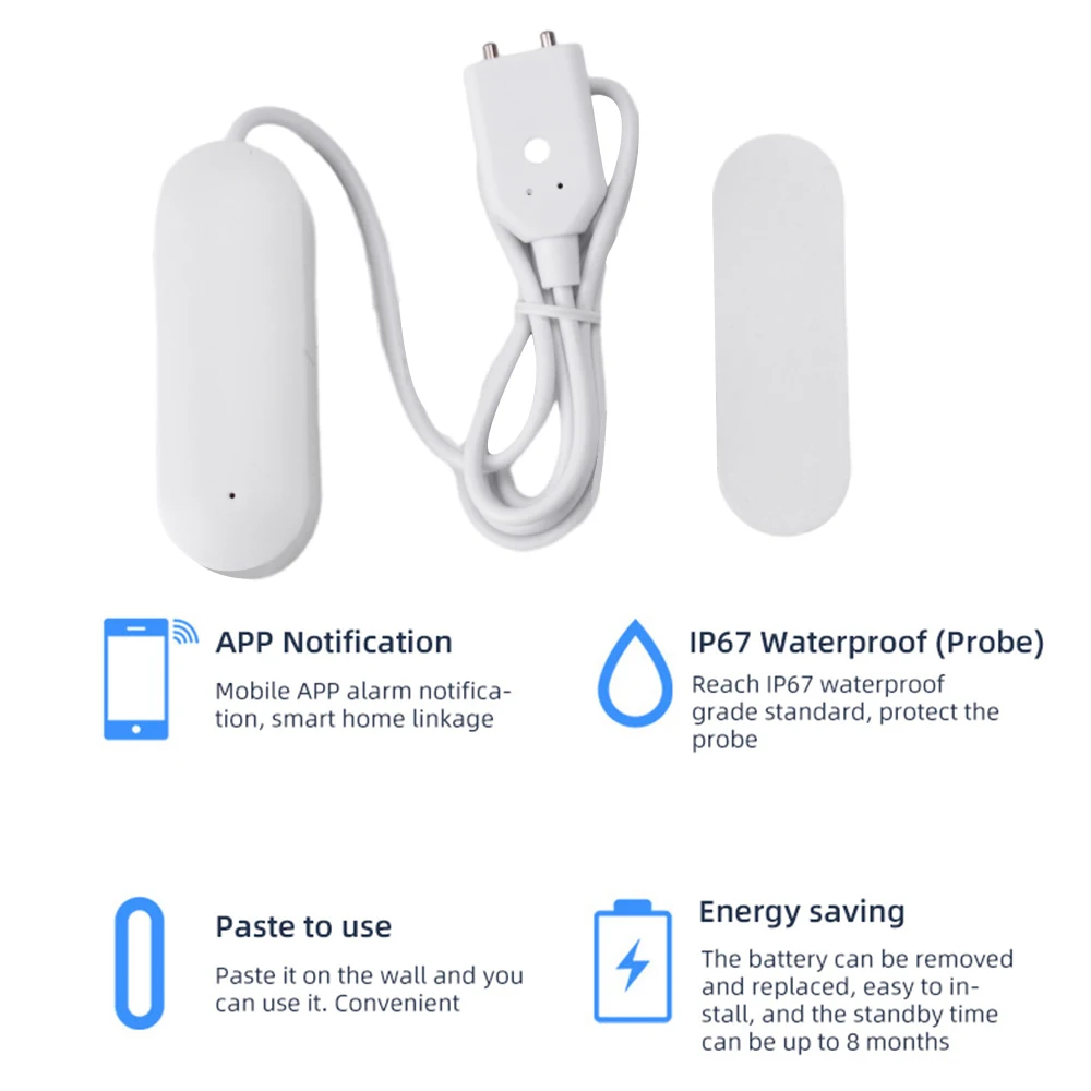 Water Leakage Sensor Smart Hom - Water Alarm Sensor ulasan dan harga