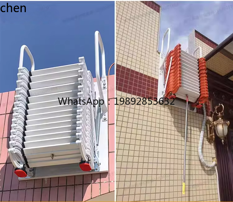 ABB  telescopic staircase hous - Fire Escape Ladder ulasan dan harga