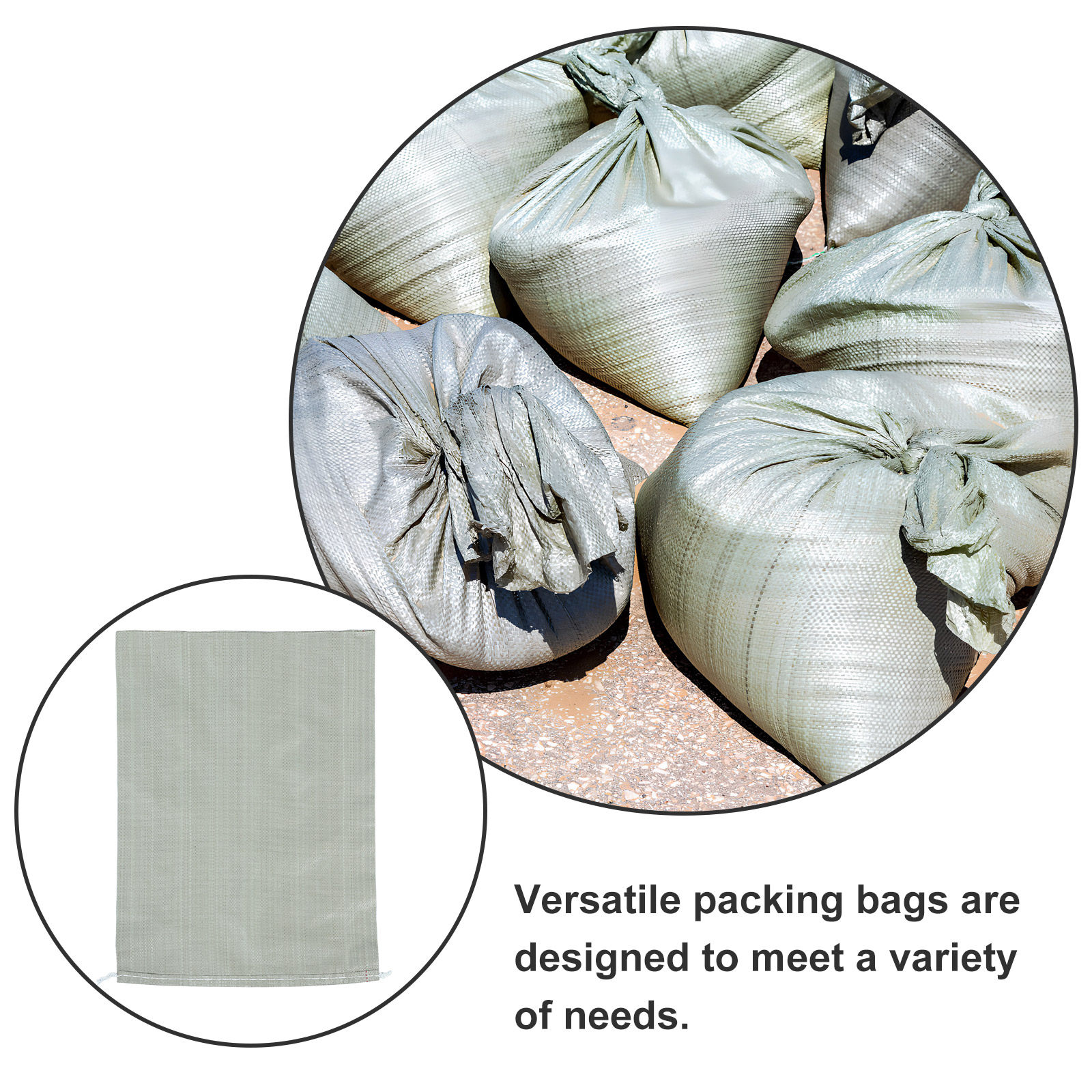 20Pcs Thickened PP Packing Bag - Flood Barrier Bag ulasan dan harga