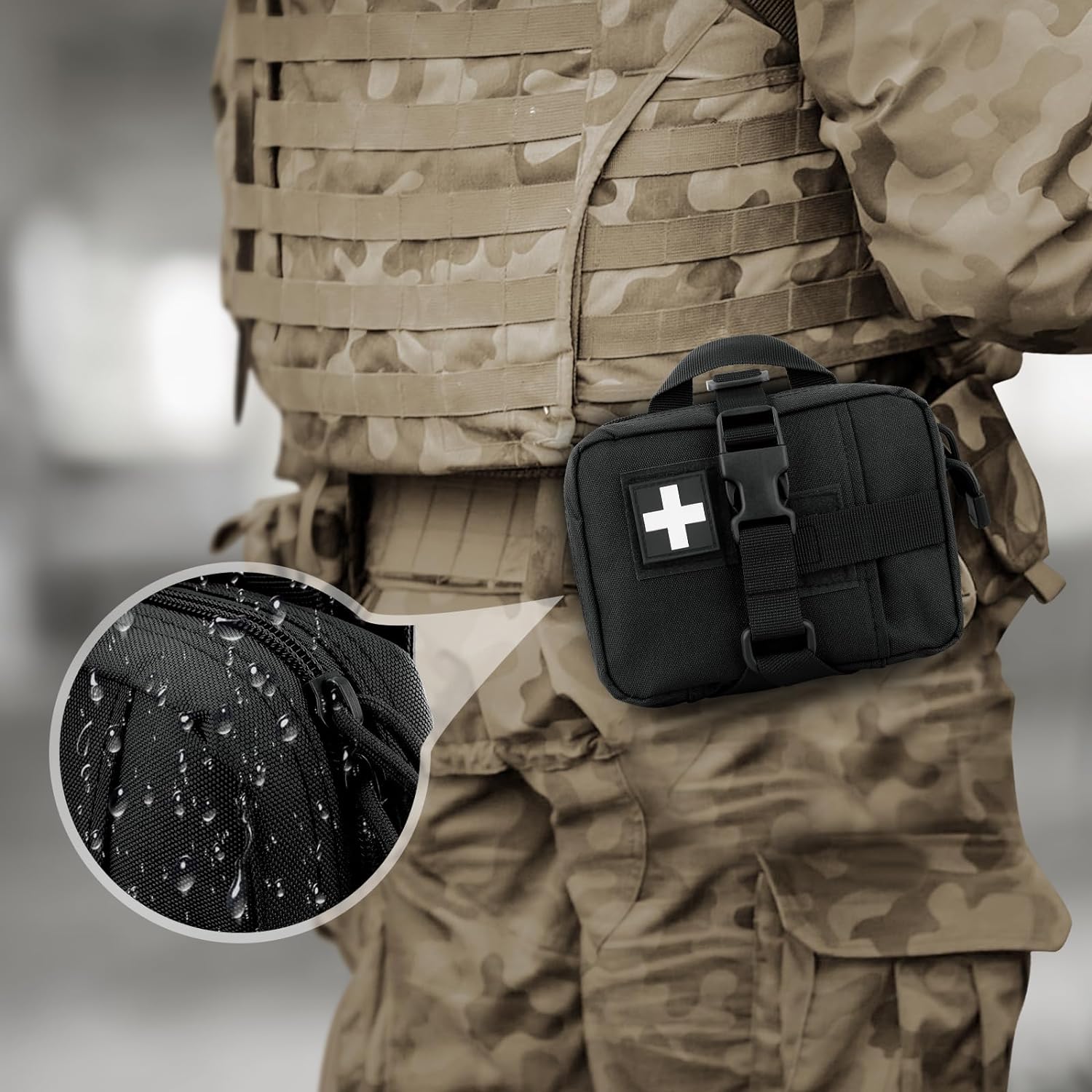 Tactical EMT Pouch, Upgrade IF - First Aid Bag Kit ulasan dan harga