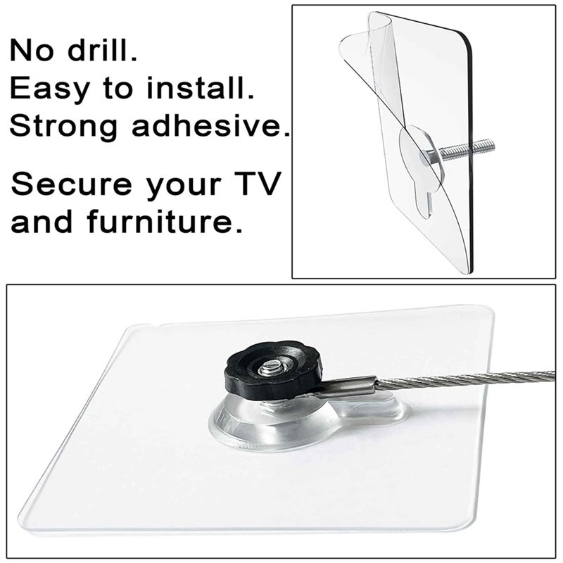 Preventing TV From Falling And - Earthquake Anchor Strap ulasan dan harga