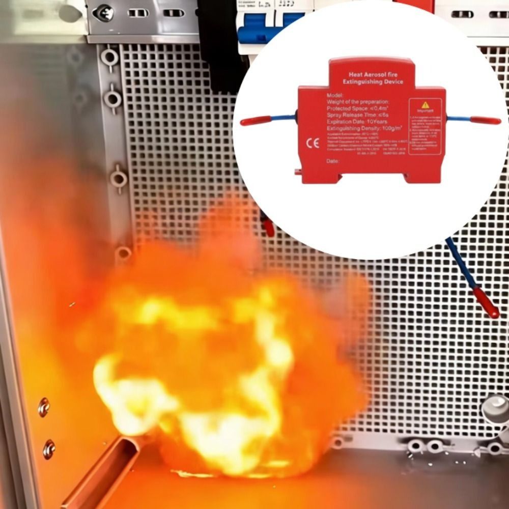 Dual-Line Design Flame Retarda - Fire Extinguisher Small ulasan dan harga