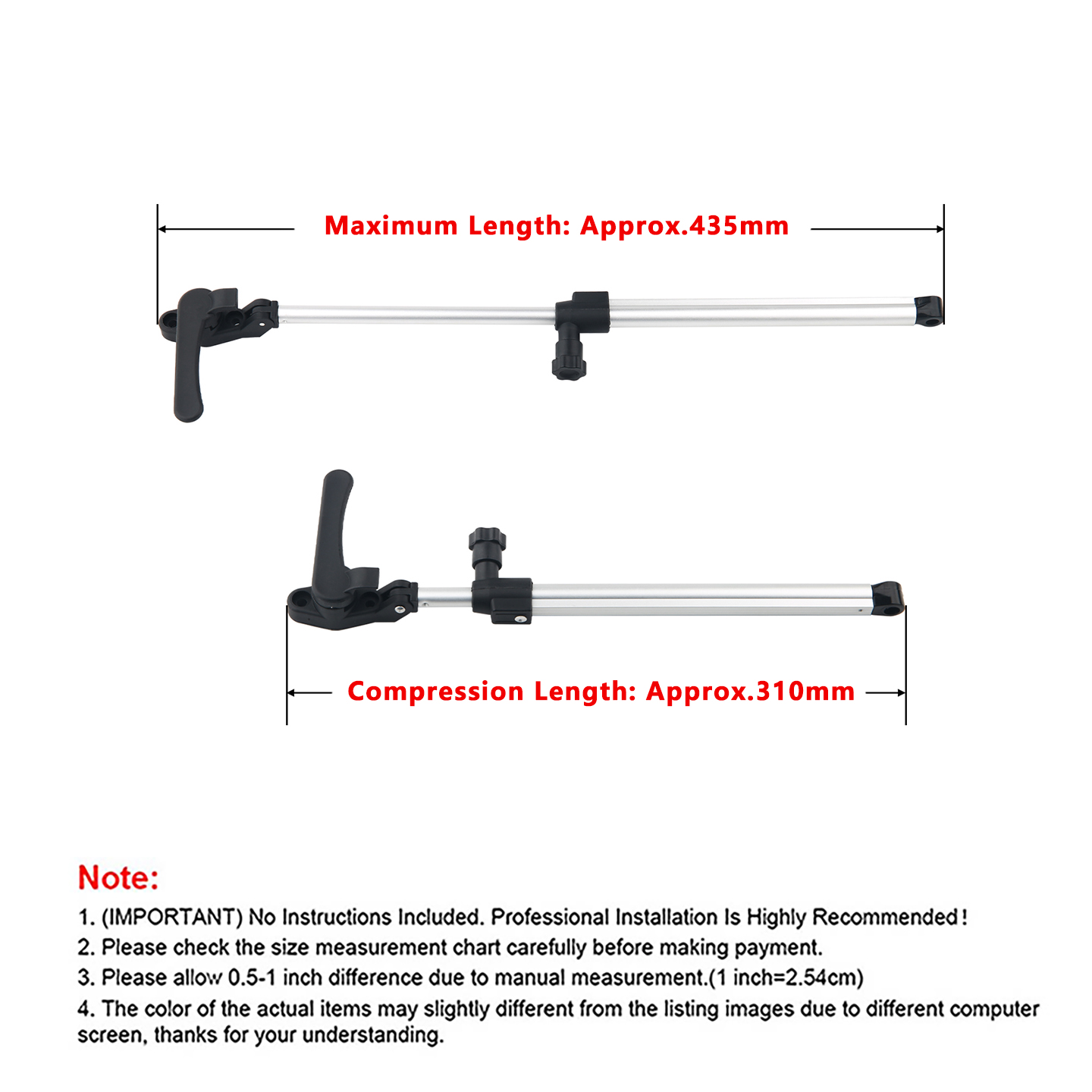 2 Pieces RV Window Support Rod - Window Lock Bar ulasan dan harga