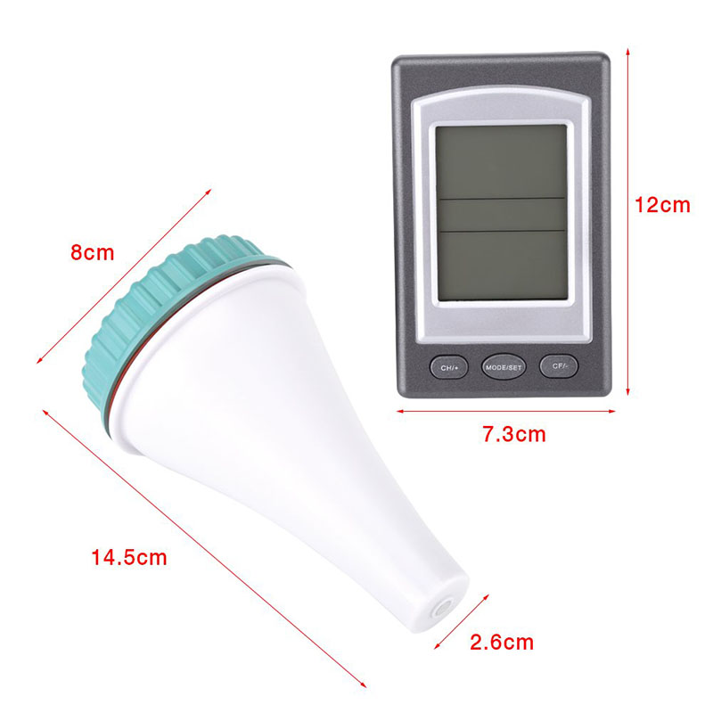 Digtal Swimming Pool Thermomet - Pool Alarm Float ulasan dan harga