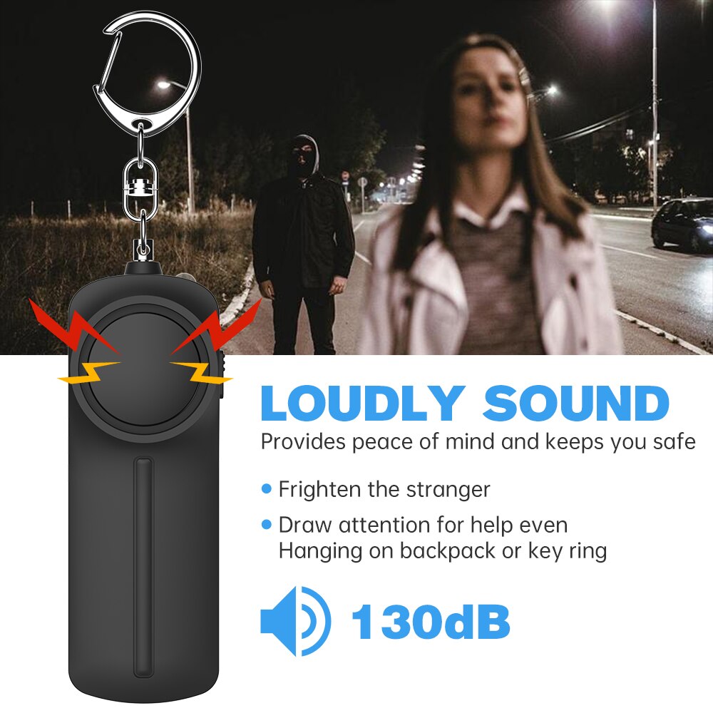 Personal Security Alarm Self D - Personal Alarm Keychain ulasan dan harga