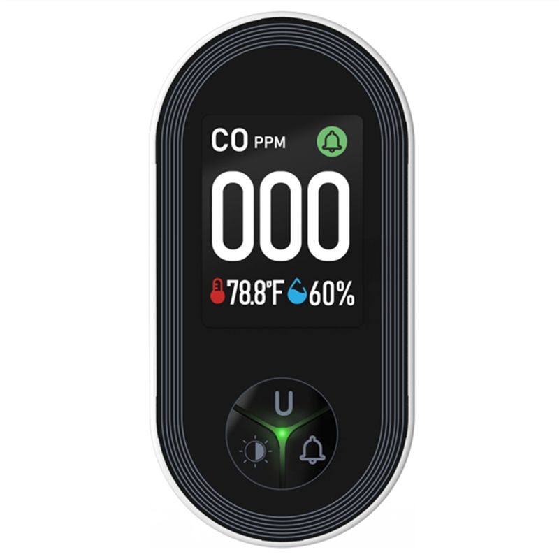Built-In CO Monitor Alarm Soun - Co Detector Plug ulasan dan harga