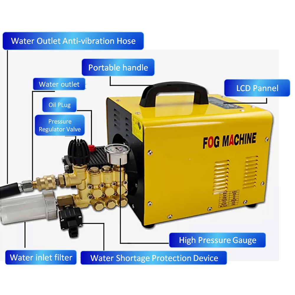 4L/Min Fog Machine 40-80bar Hi - Flood Barrier Bag ulasan dan harga