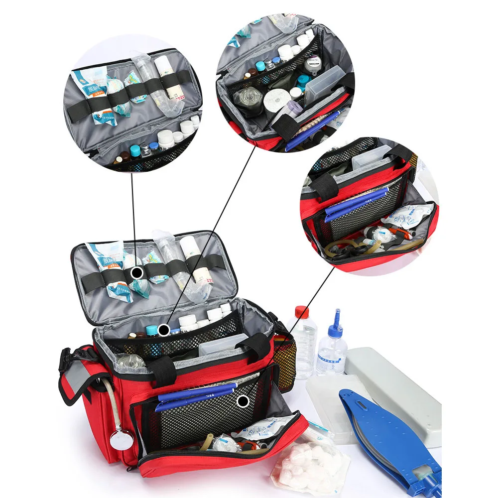 Portable Outdoor First Aid Kit - First Aid Bag Kit ulasan dan harga