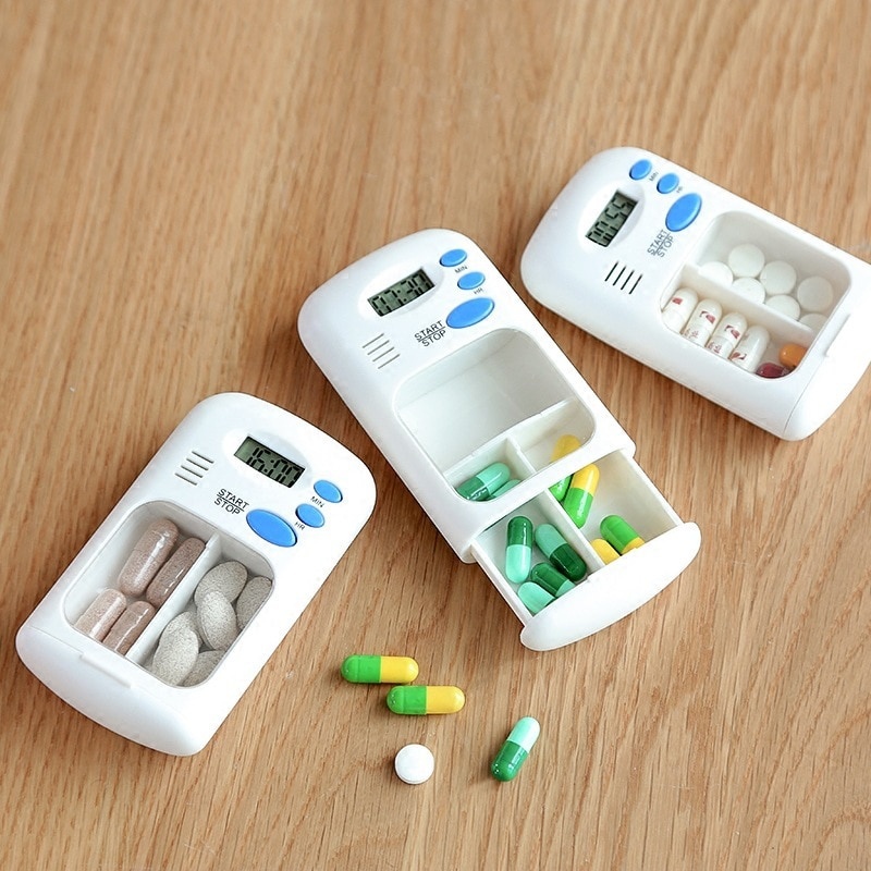 Mini Portable Pill Reminder Dr - Medicine Cabinet Lock ulasan dan harga