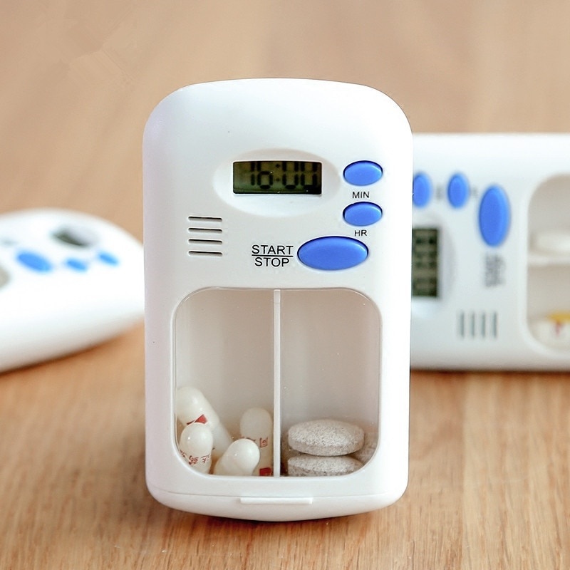Mini Portable Pill Reminder Dr - Medicine Cabinet Lock ulasan dan harga