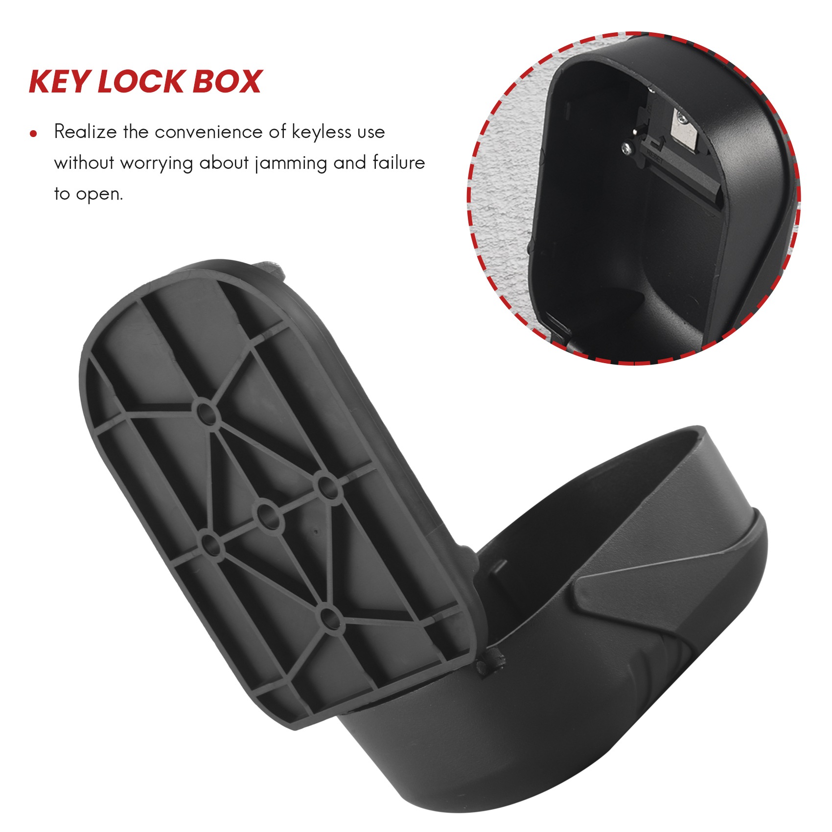 B27B Key Lock Box Wall Mount 4 - Lockbox Key Secure ulasan dan harga