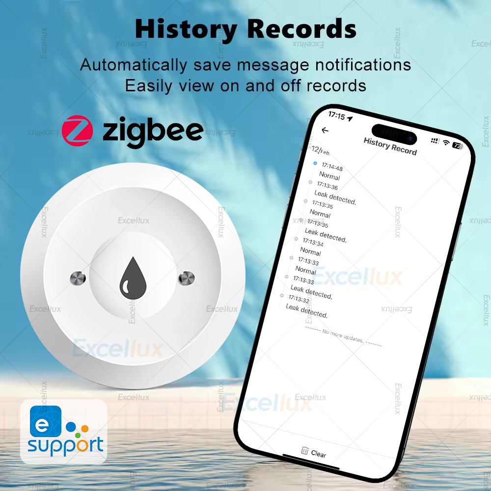 Ewelink Zigbee 3.0 Water Senso - Water Alarm Sensor ulasan dan harga
