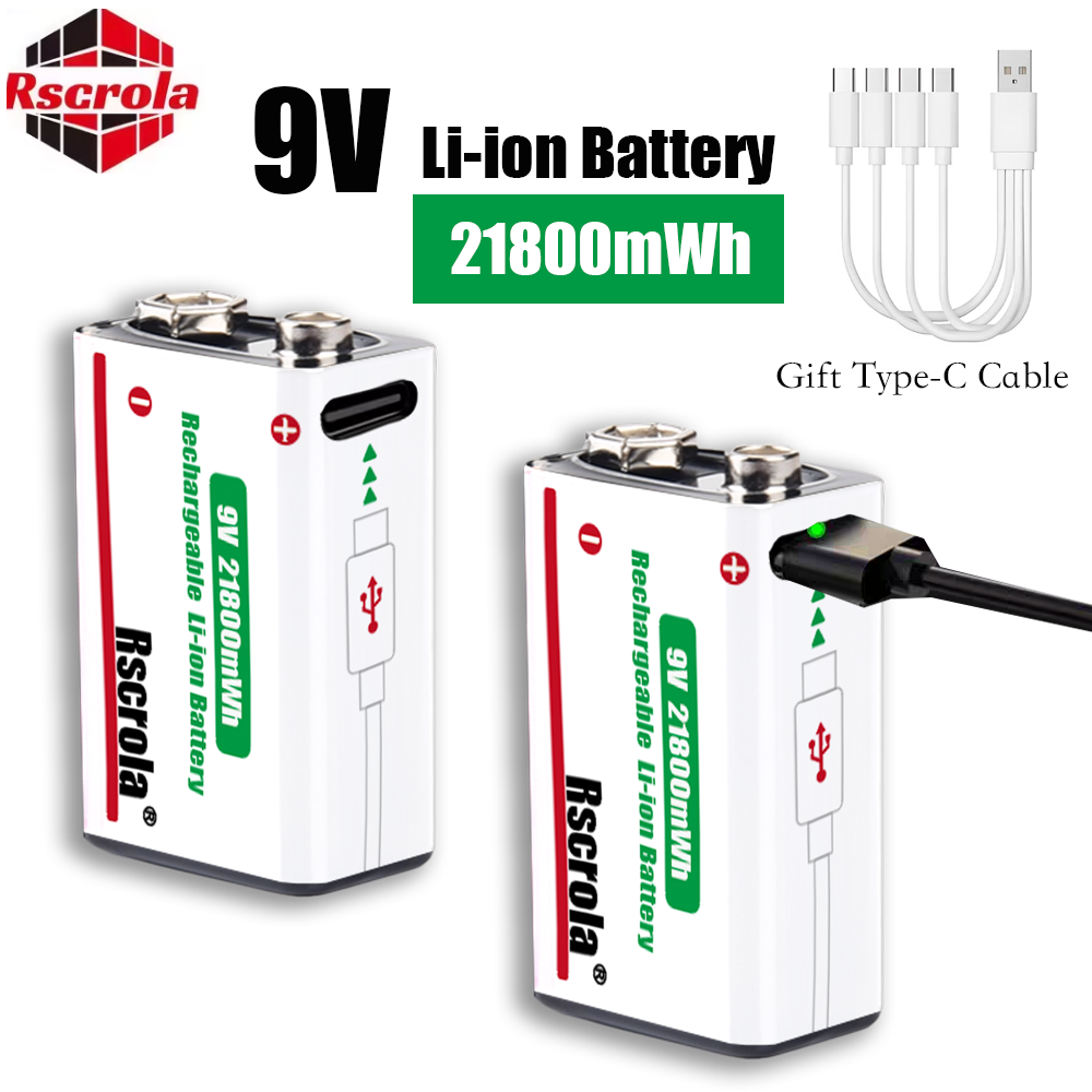 Type-C Rechargeable 9V Lithium - Smoke Detector Interconnected ulasan dan harga