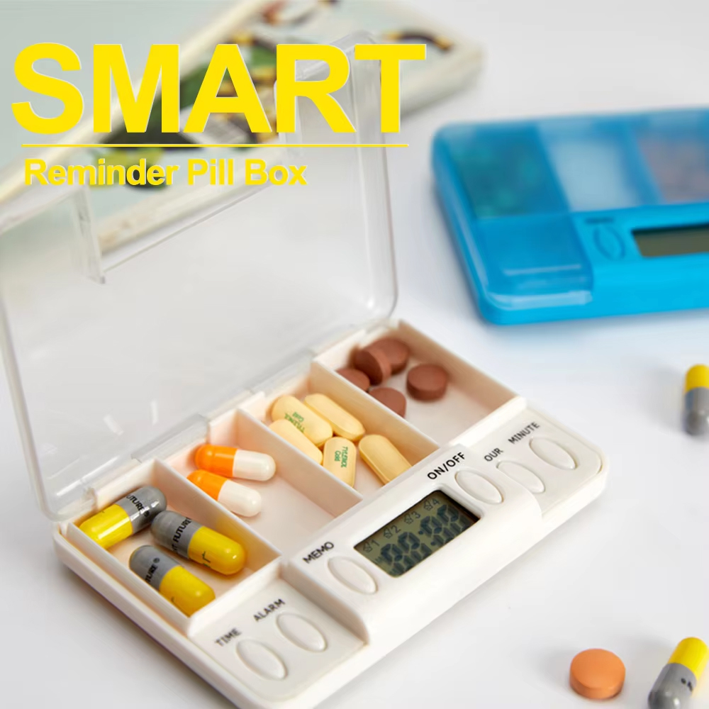 4 Grids Intelligent Reminder P - Medicine Cabinet Lock ulasan dan harga