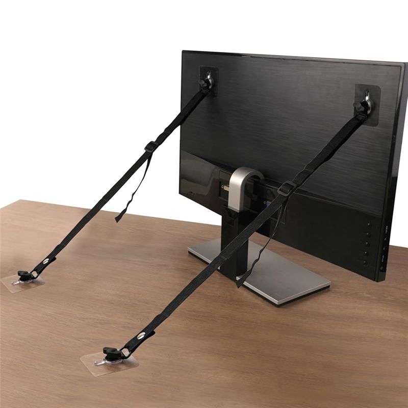 T23C No Drill Adhesive TV Safe - Earthquake Anchor Strap ulasan dan harga