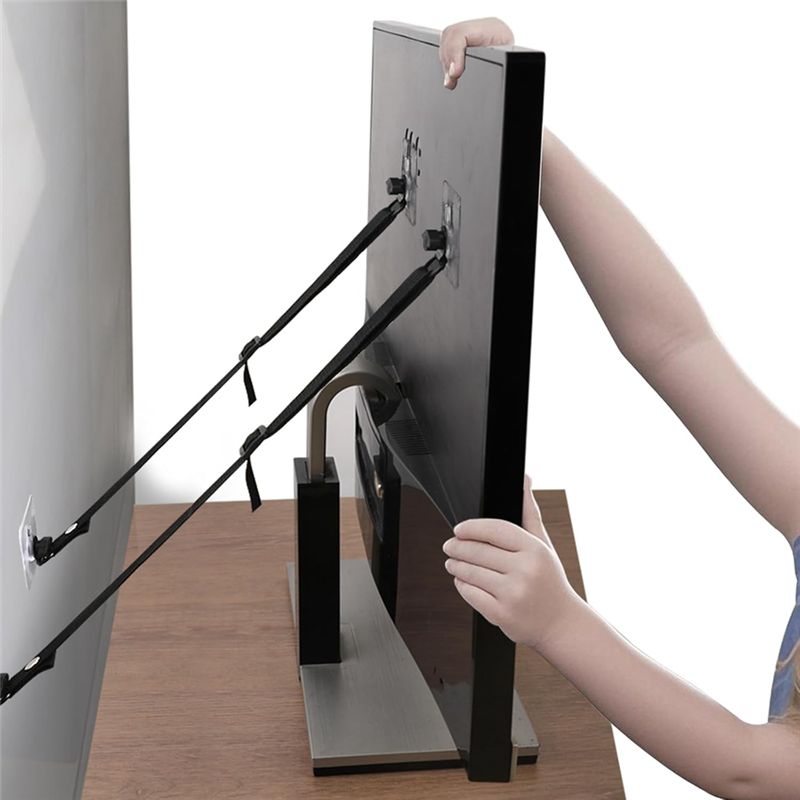 T23C No Drill Adhesive TV Safe - Earthquake Anchor Strap ulasan dan harga
