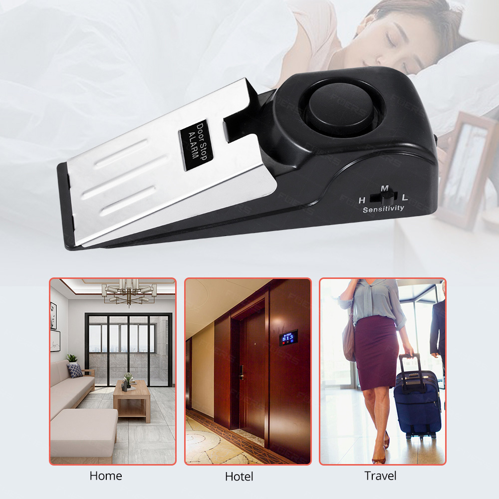 FUERS Door Stop Alarm System 1 - Door Stop Alarm ulasan dan harga