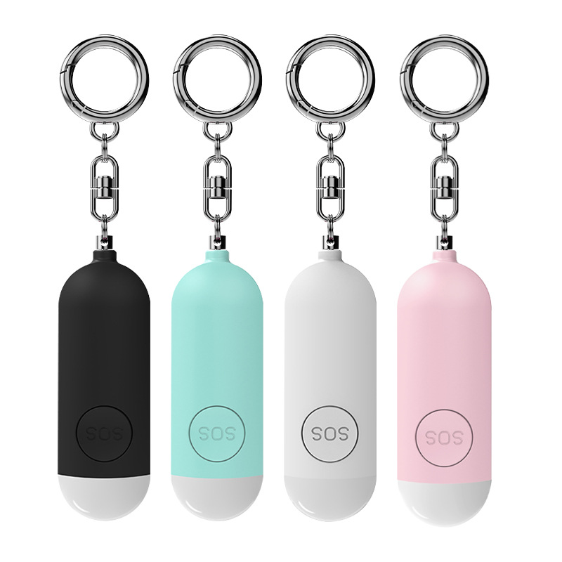 Self Defense Alarm LED Light R - Personal Alarm Keychain ulasan dan harga