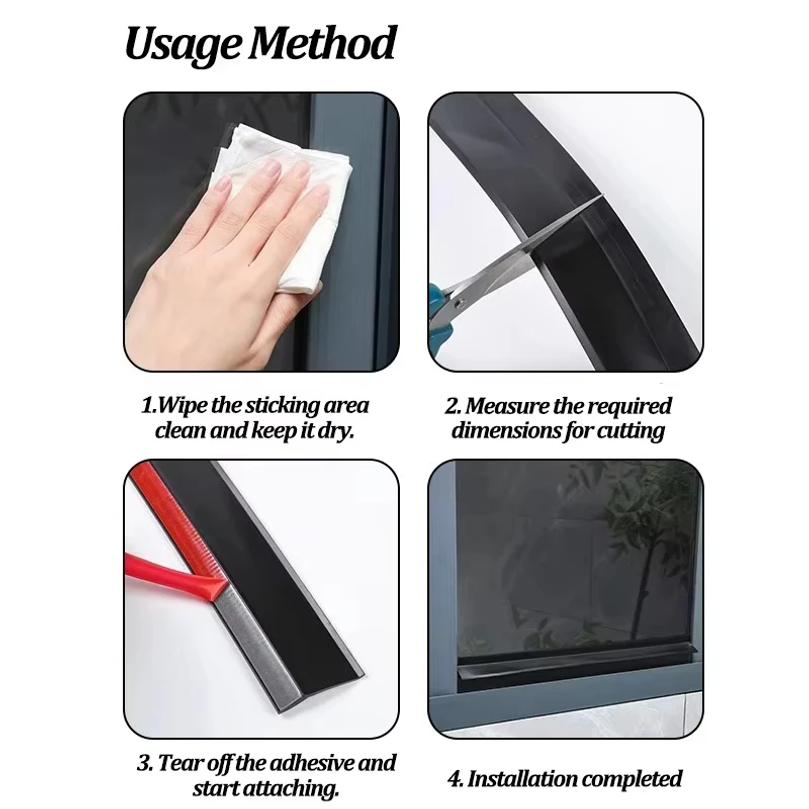 100cm Home Window Water Blocki - Window Lock Bar ulasan dan harga