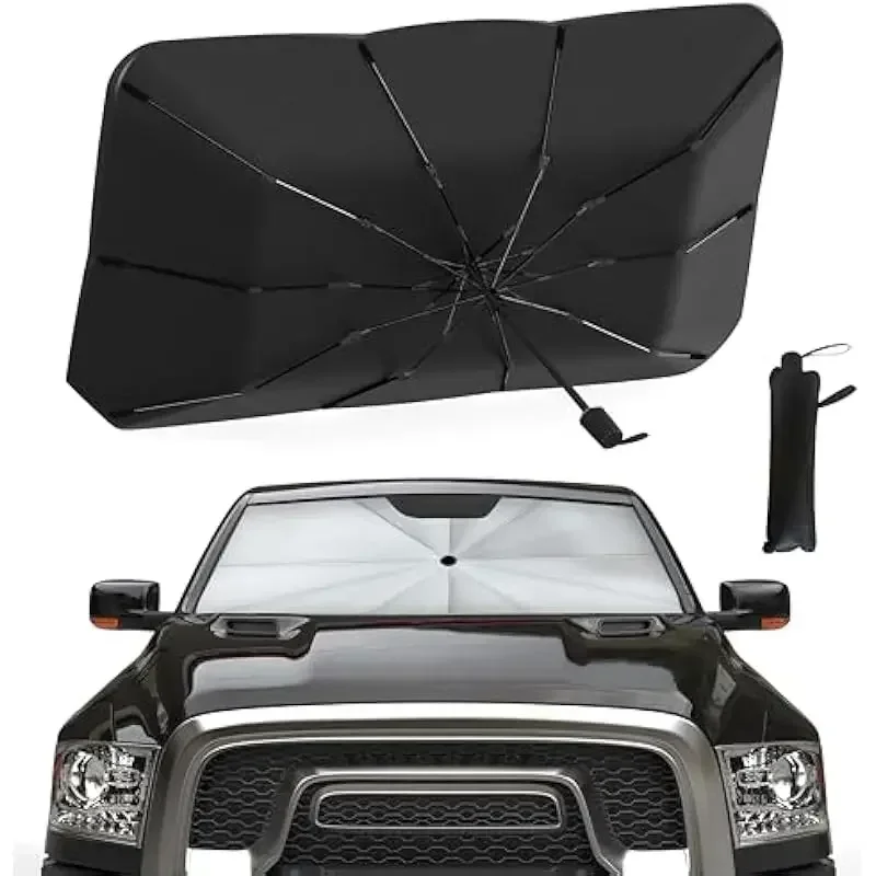 New Car Windshield SunShades U - Window Lock Bar ulasan dan harga