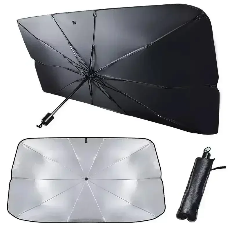 New Car Windshield SunShades U - Window Lock Bar ulasan dan harga