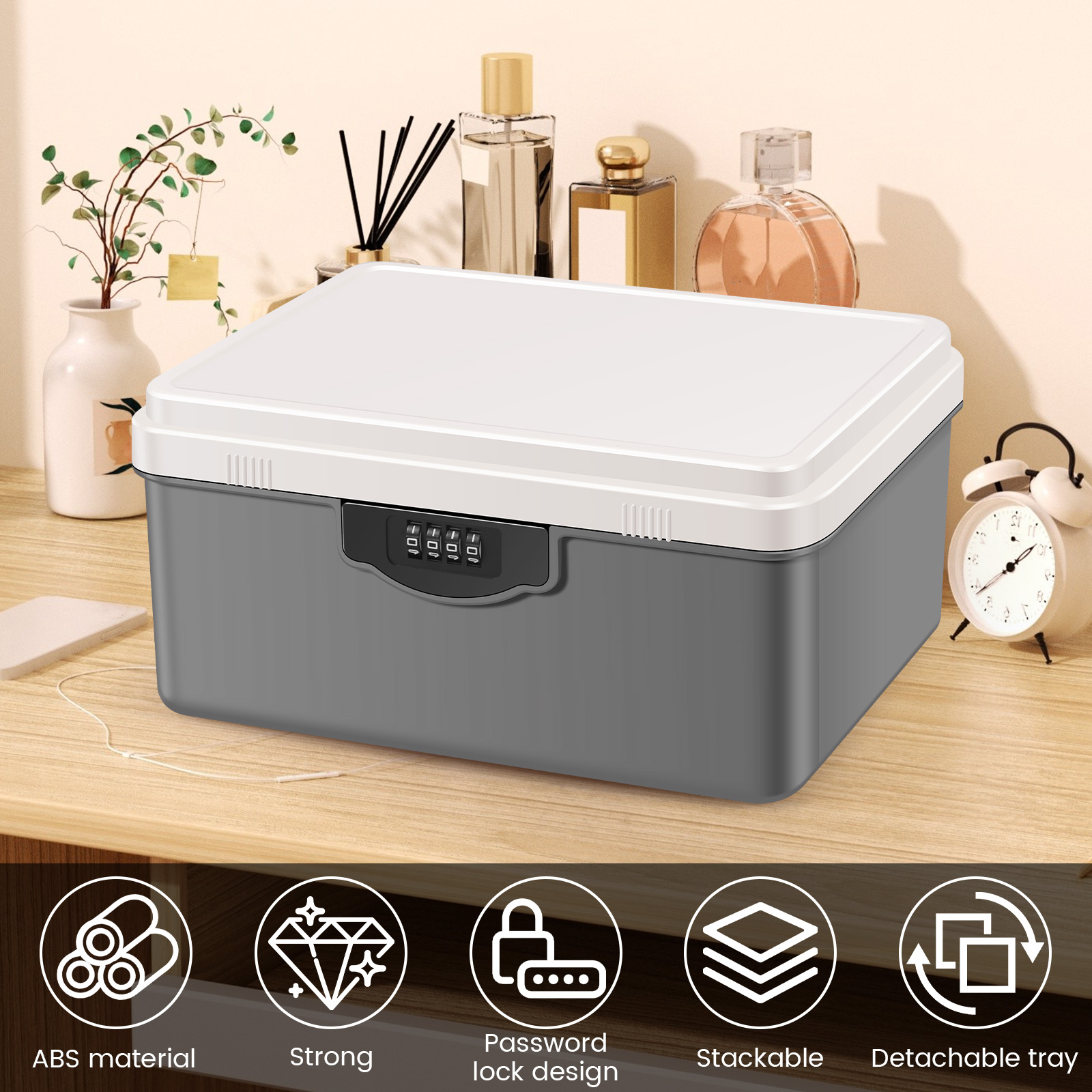 Digital Password Lock Safe Box - Medicine Cabinet Lock ulasan dan harga