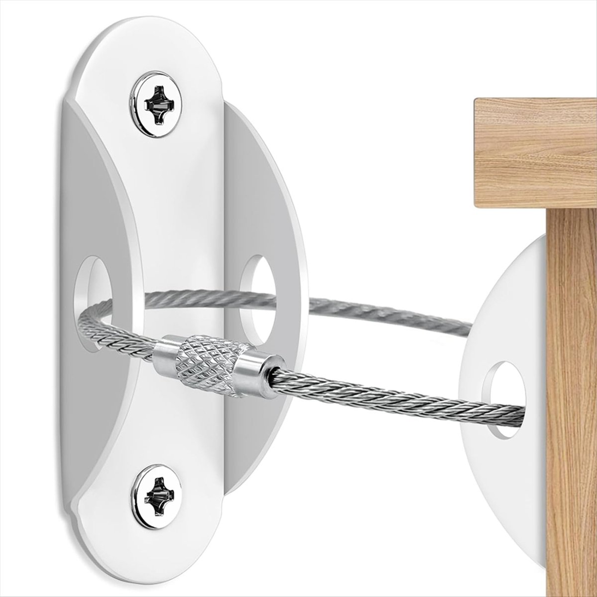 [T28C] Furniture Anchors (6 Pa - Earthquake Anchor Strap ulasan dan harga