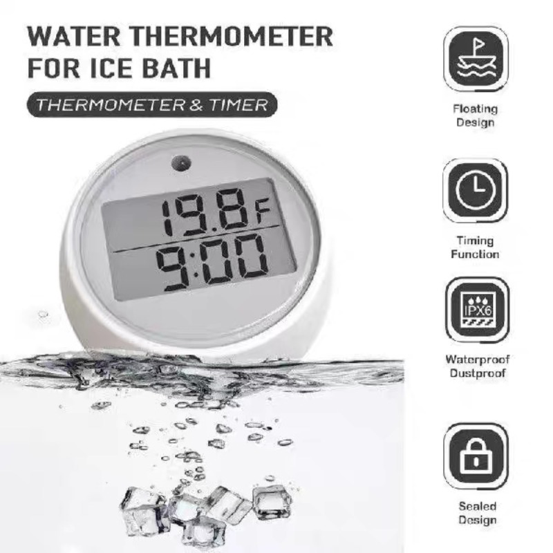 Ice Bath Thermometer Automatic - Pool Alarm Float ulasan dan harga