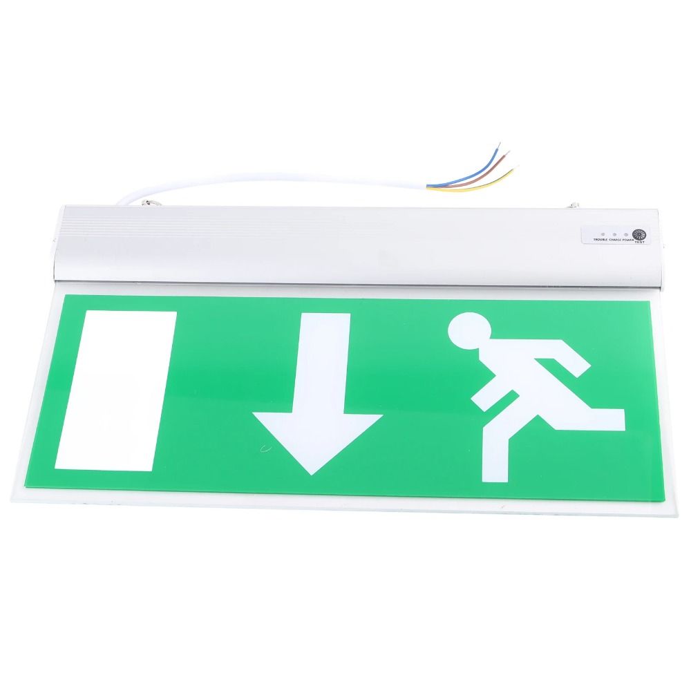 110-240V Commercial LED Emerge - Emergency Exit Sign ulasan dan harga