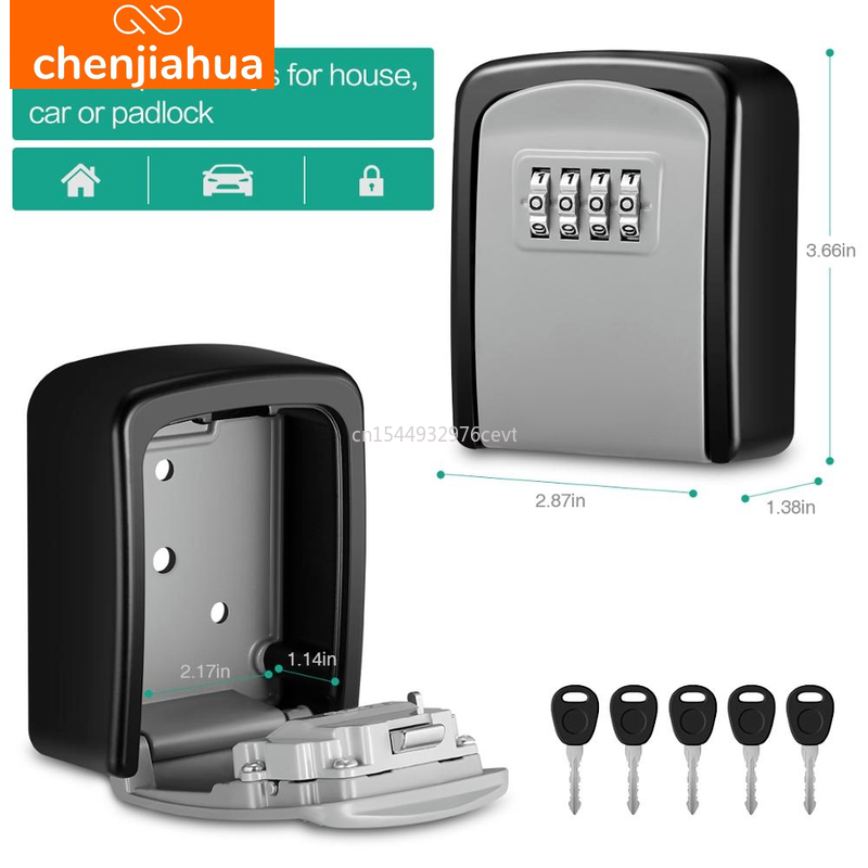 Wall Mount Key Storage Secret  - Lockbox Key Secure ulasan dan harga