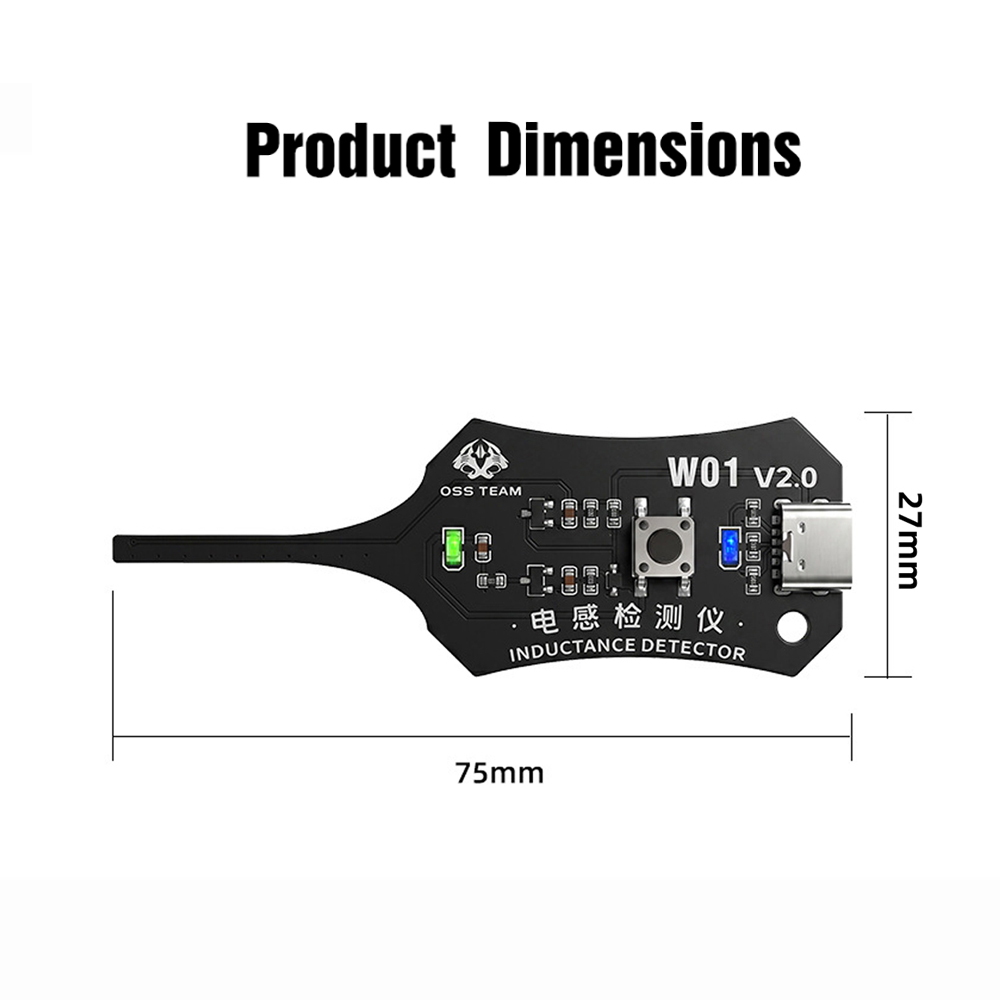 W01 Inductor Detector Tool Mot - Co Detector Plug ulasan dan harga