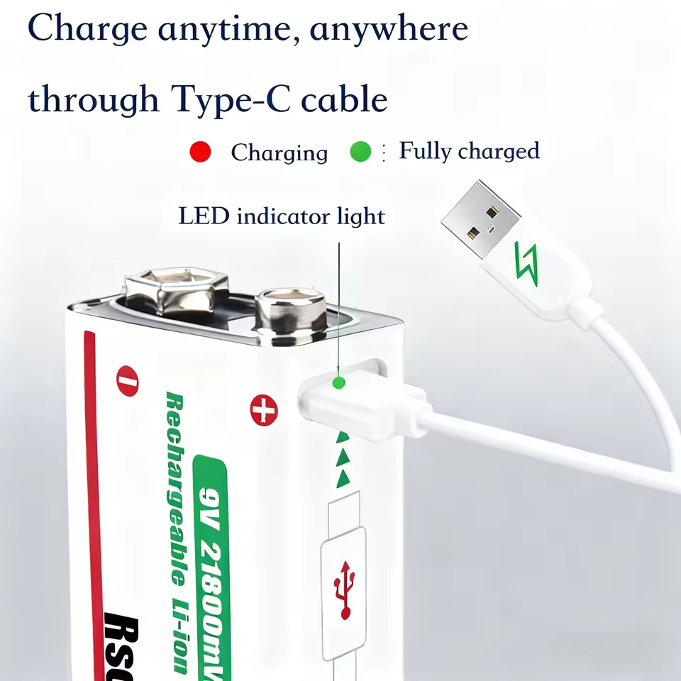 9V 21800mWh Rechargeable Lithi - Smoke Detector Interconnected ulasan dan harga