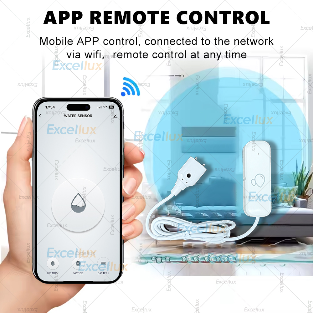 Zigbee Smart Water Leak Sensor - Water Alarm Sensor ulasan dan harga