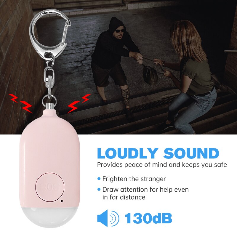 Kids Elderly Women Emergency S - Personal Alarm Keychain ulasan dan harga