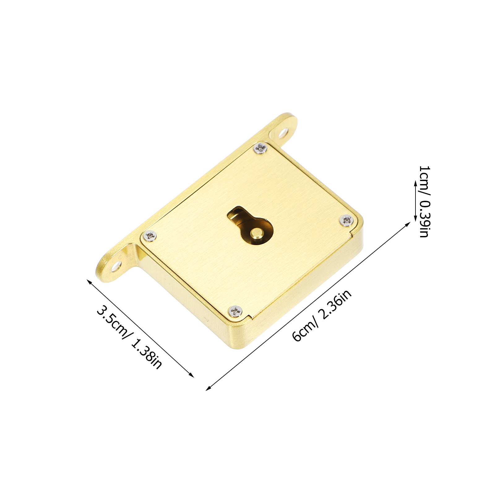 1Set Heavy Duty Brass Cabinet  - Lockbox Key Secure ulasan dan harga