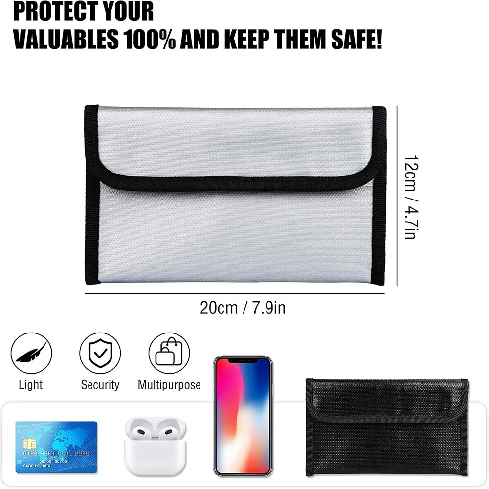 20x12cm Fireproof Waterproof S - Fire Safe Document ulasan dan harga