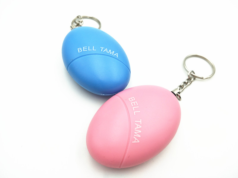Egg-Shaped 140db Personal Keyr - Personal Alarm Keychain ulasan dan harga