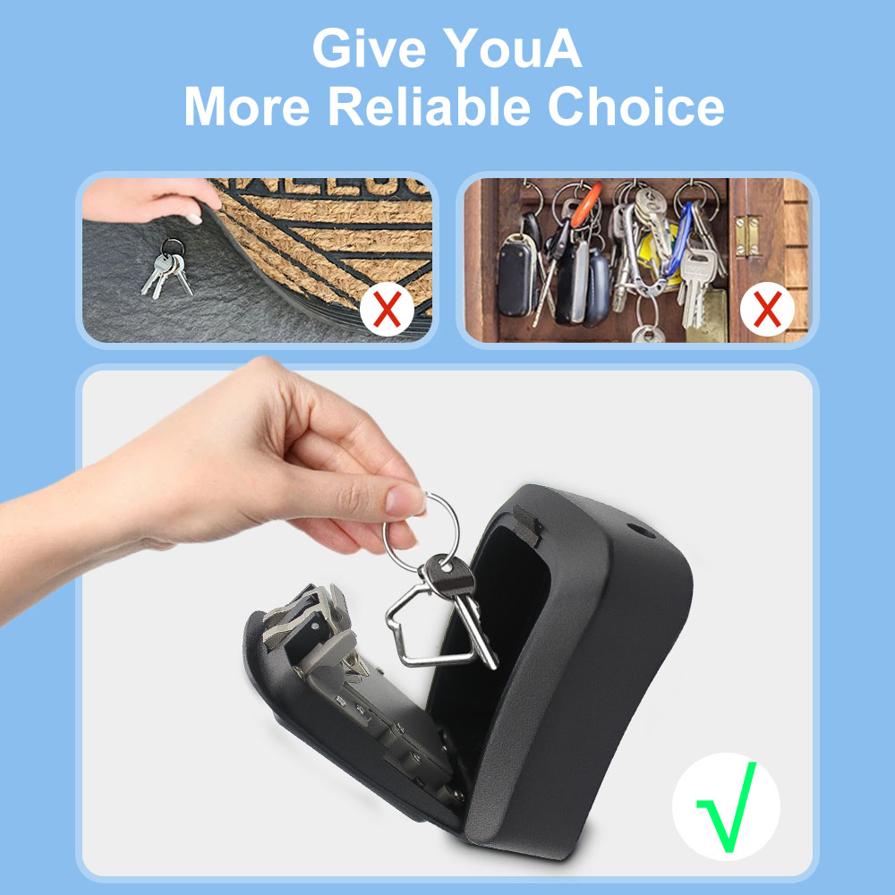 TTLock Wireless Key Box Waterp - Lockbox Key Secure ulasan dan harga