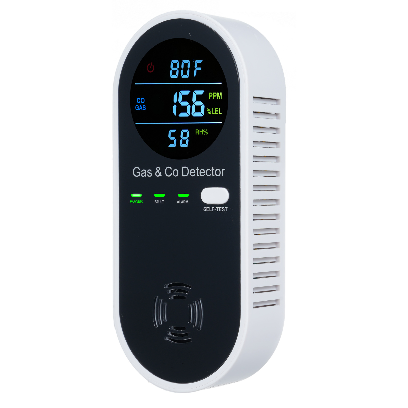 4 in 1 CO Monitor Alarm with L - Co Detector Plug ulasan dan harga