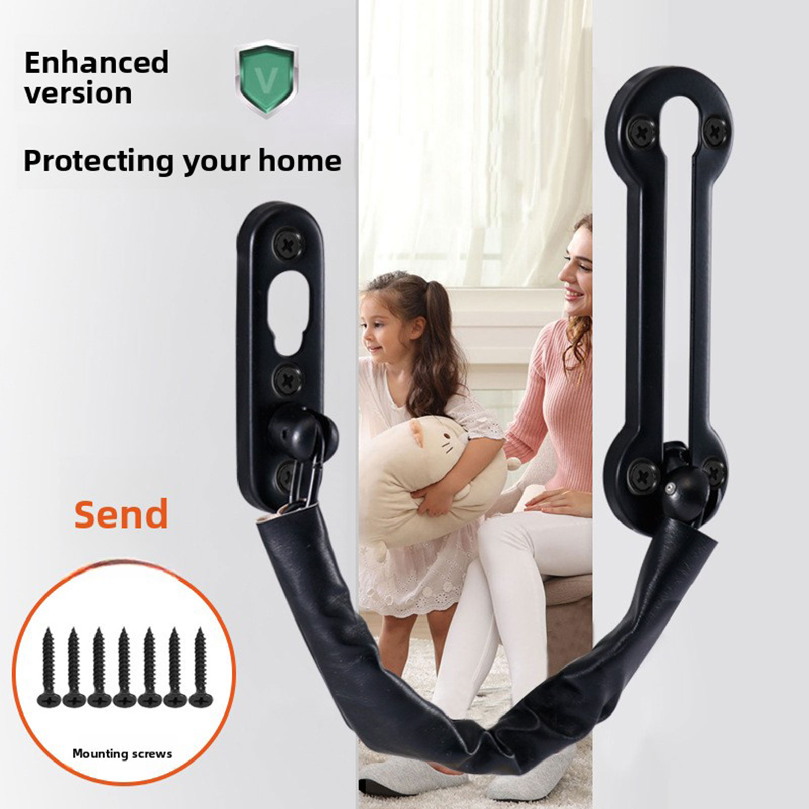 Anti-Theft Chain Door Lock Doo - Security Chain Door ulasan dan harga