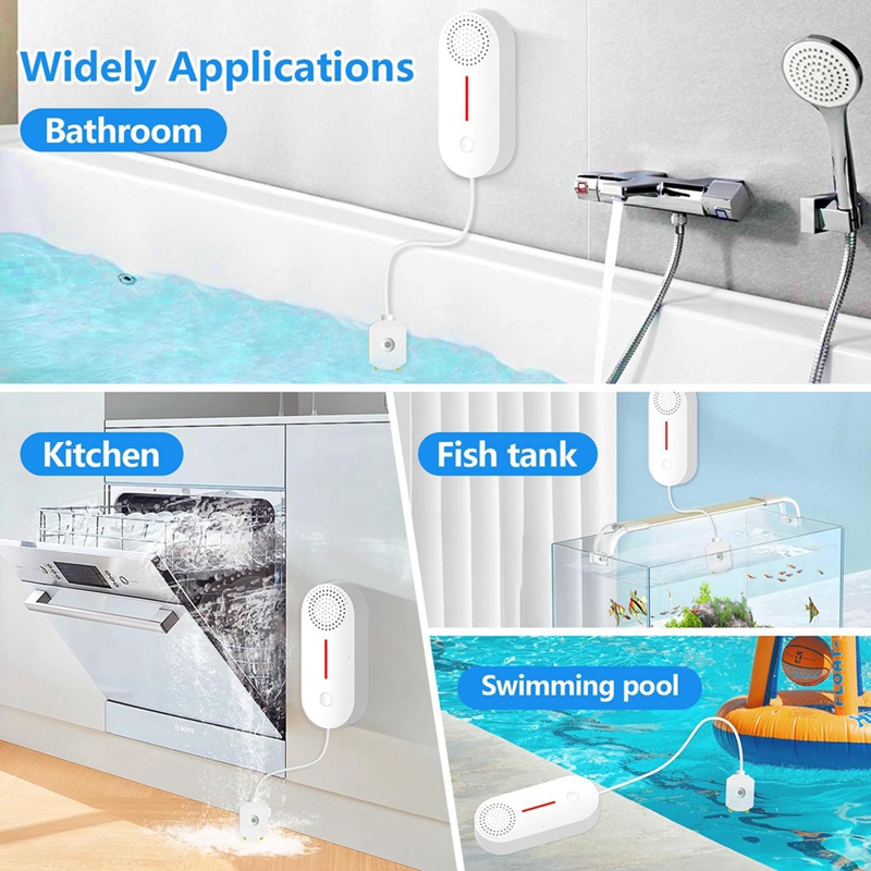 Water Detector Alarm, Smart Wa - Water Alarm Sensor ulasan dan harga