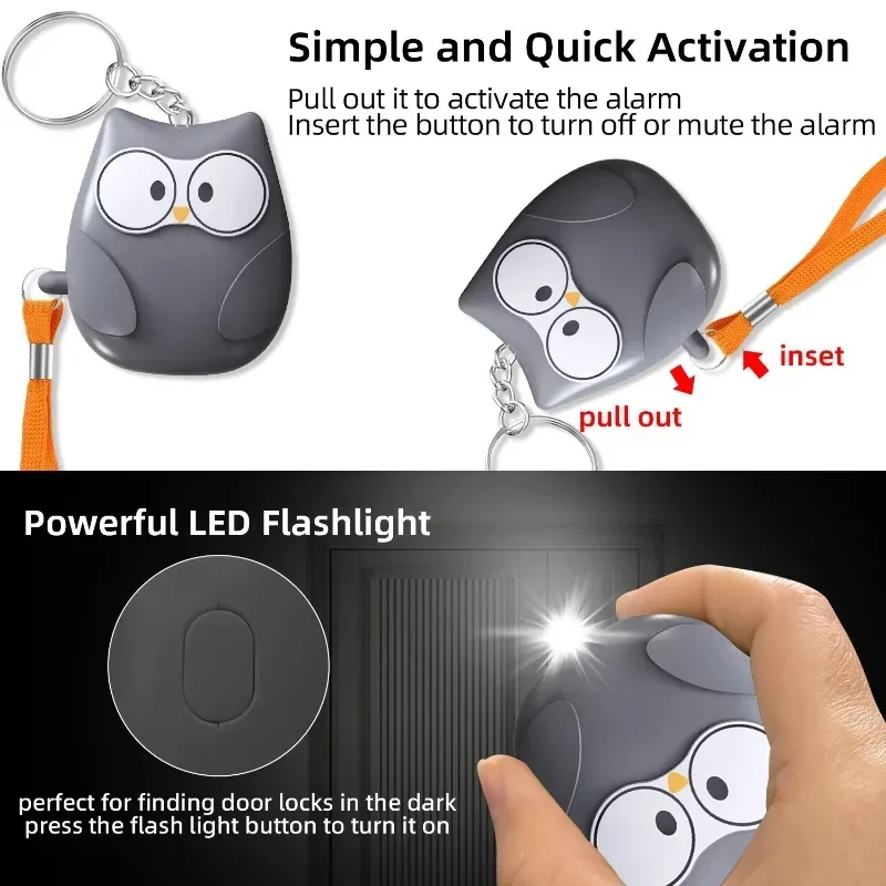 Personal Self Defense Alarm, P - Personal Alarm Keychain ulasan dan harga