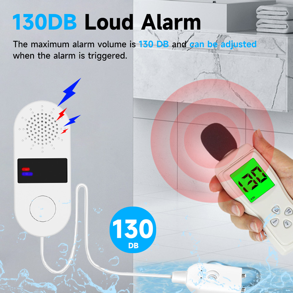 Tuya Wifi Water Leak Detector  - Water Alarm Sensor ulasan dan harga