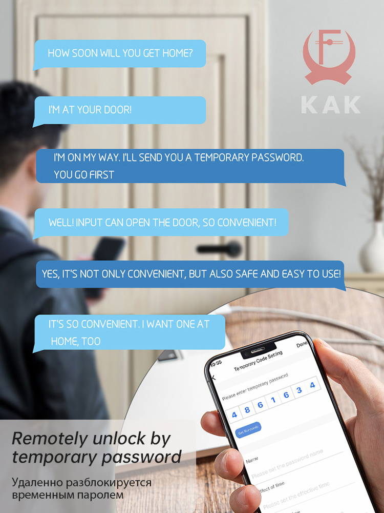 KAK Smart Fingerprint Door Loc - Security Chain Door ulasan dan harga