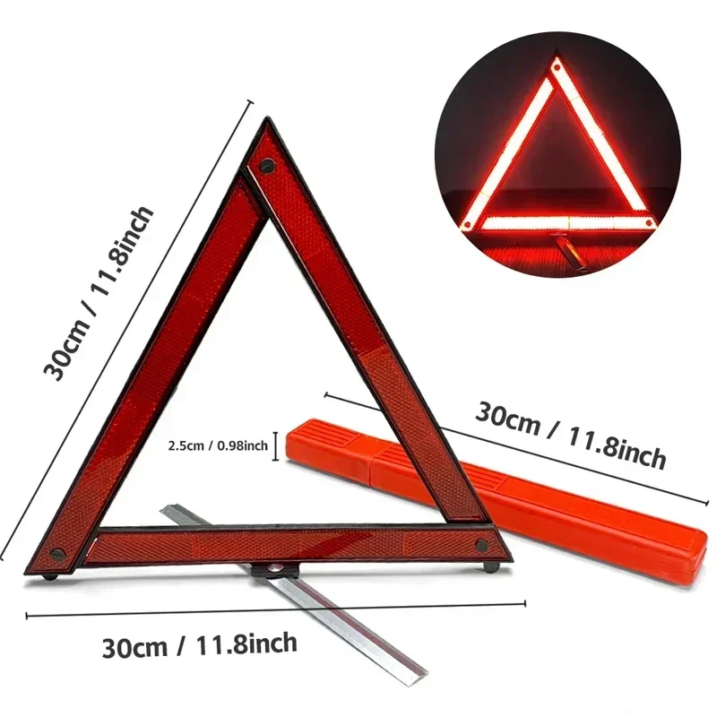 Car Triangle Reflective Tripod - Emergency Exit Sign ulasan dan harga