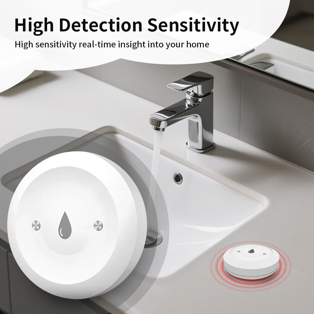 TNCE ZigBee3.0 Tuya Smart Wate - Water Alarm Sensor ulasan dan harga