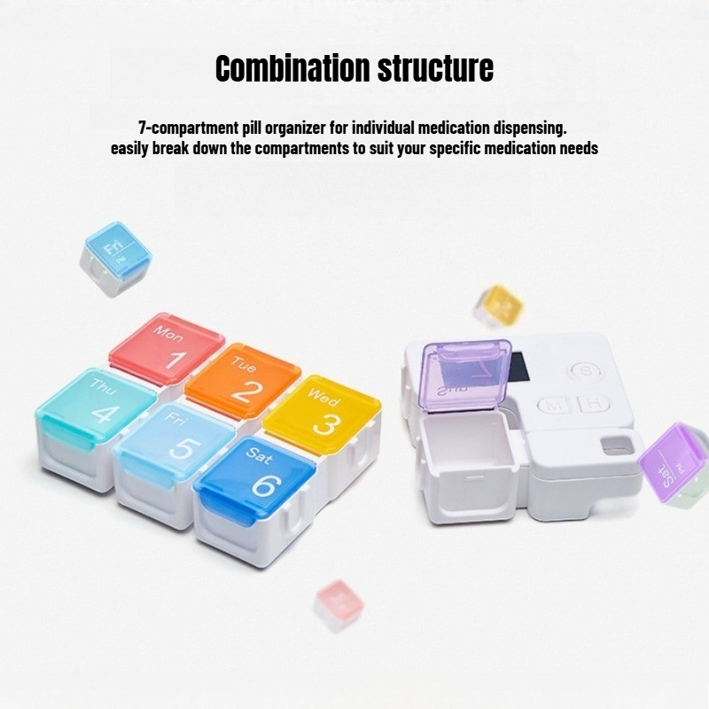 Pill Organizer with Medicine R - Medicine Cabinet Lock ulasan dan harga