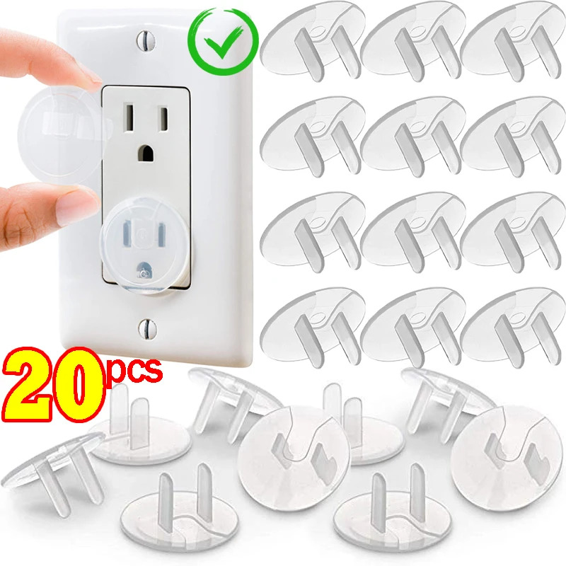 10/20PCS Childproof Outlet Cov - Outlet Cover Baby ulasan dan harga